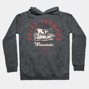 Wisconsin Dairy Farmers Milk Cows Dairy Farms Hoodie